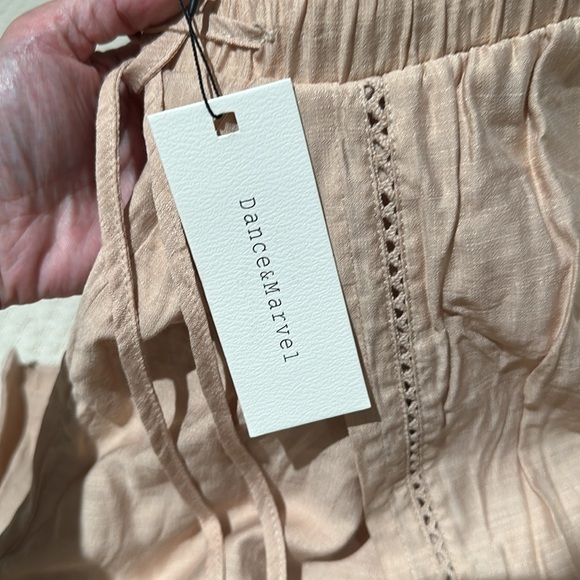 NWT dance and marvel beige wide leg pants - Picture 6 of 6